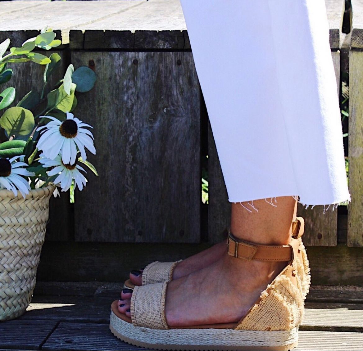 Chama - sandals with jute