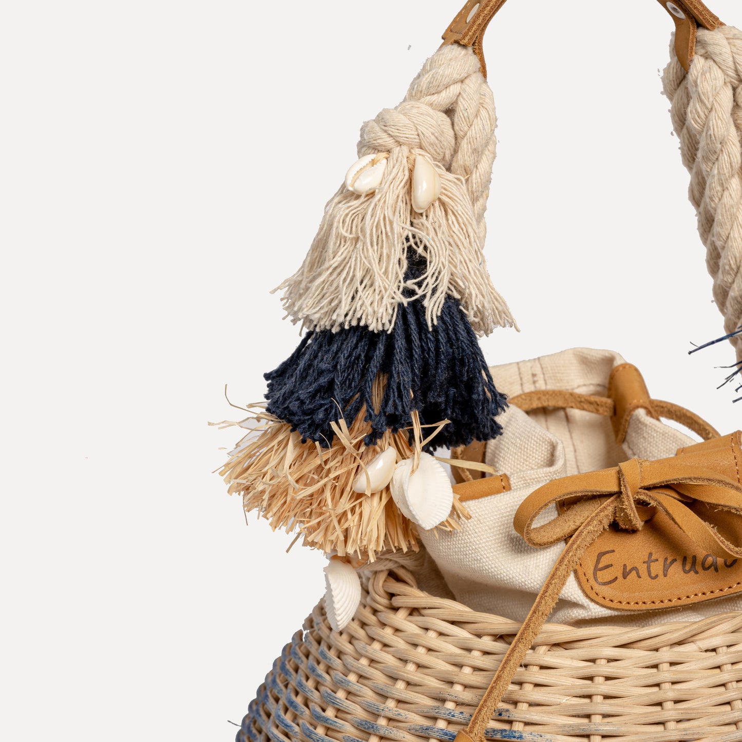 Cimbres - hand-painted bamboo basket