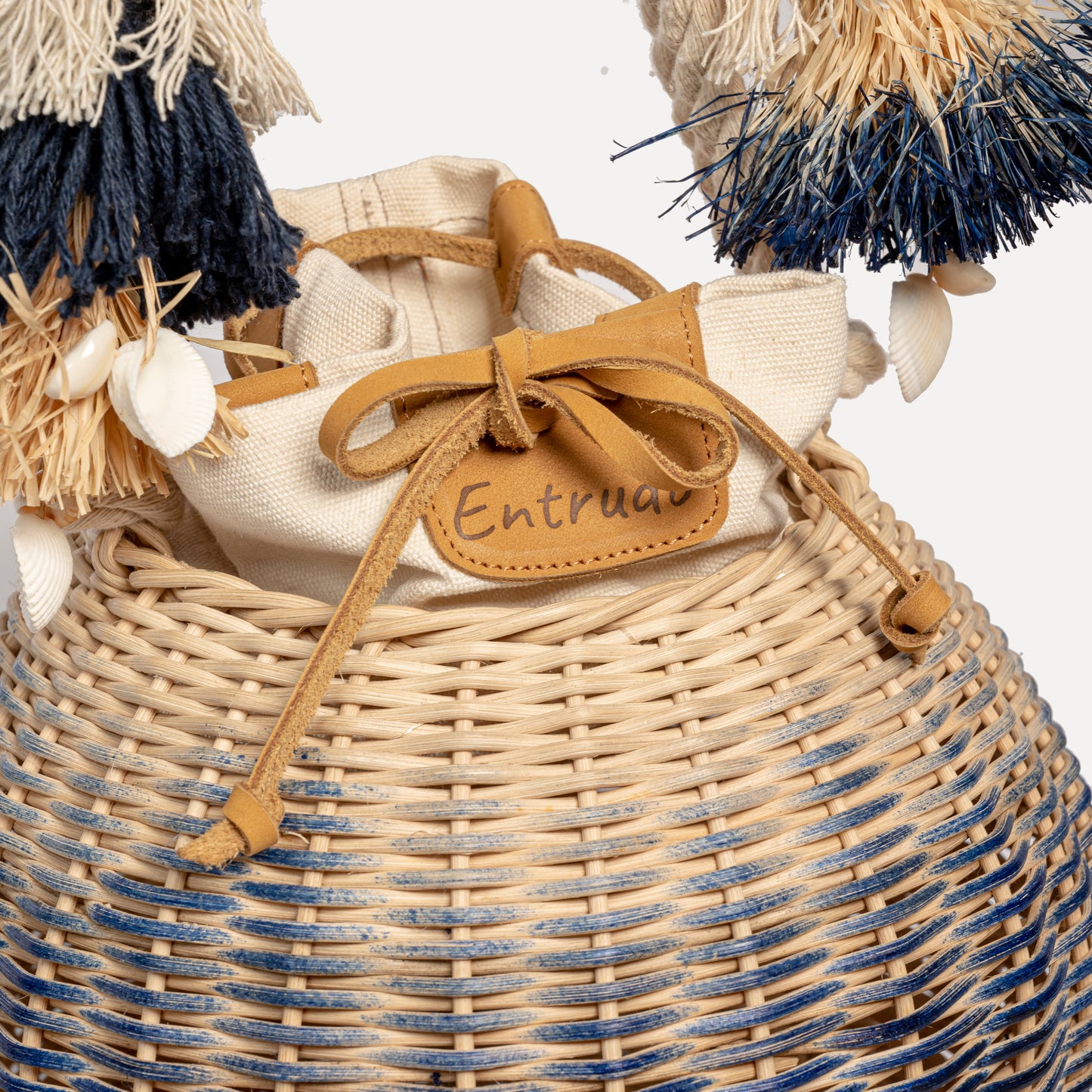 Cimbres - hand-painted bamboo basket