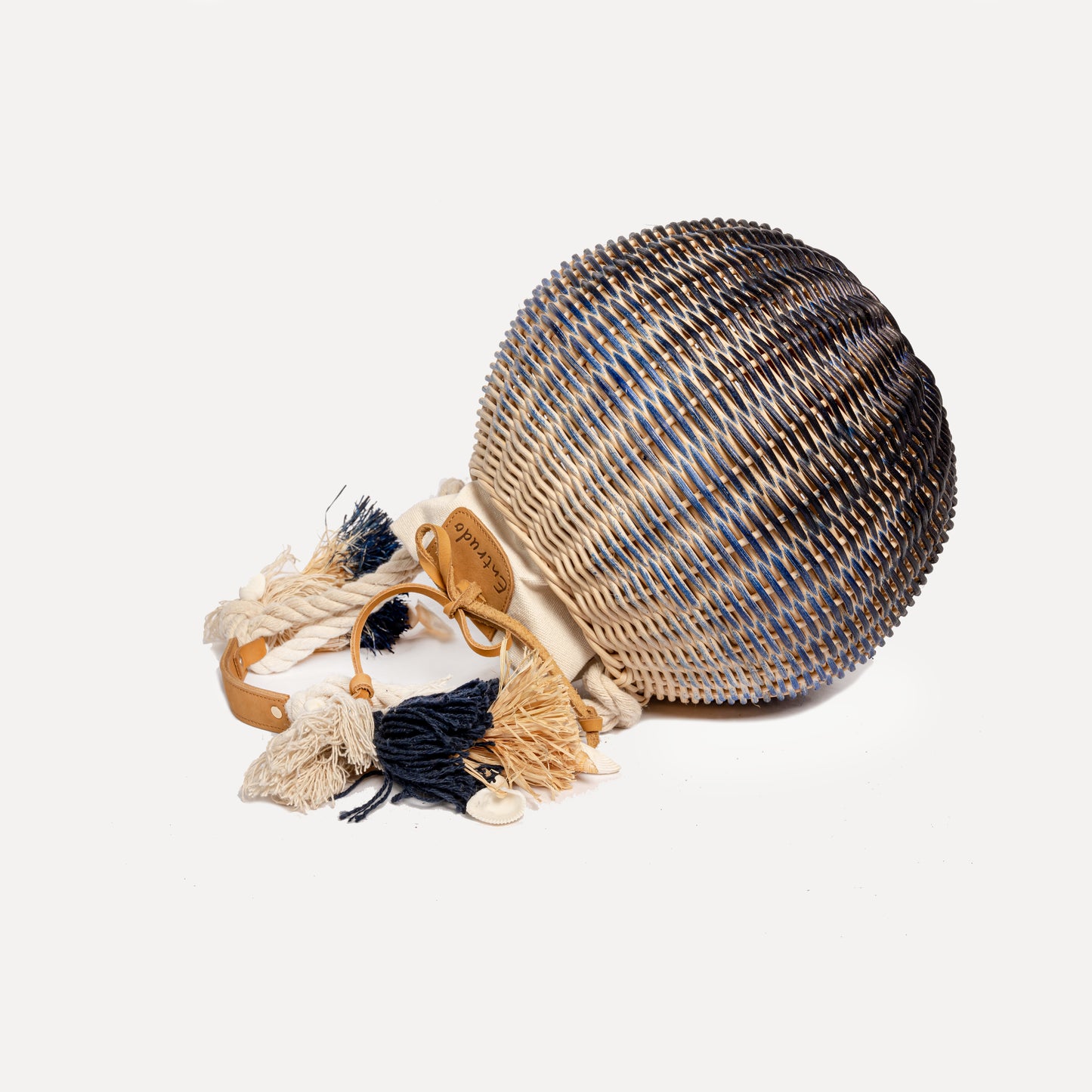 Cimbres - hand-painted bamboo basket