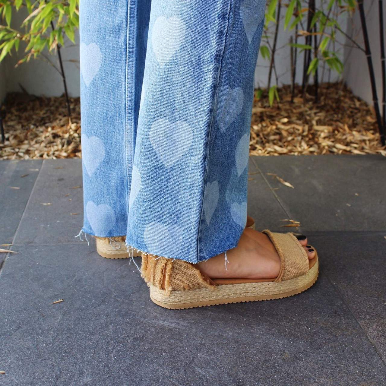 Chama - sandals with jute