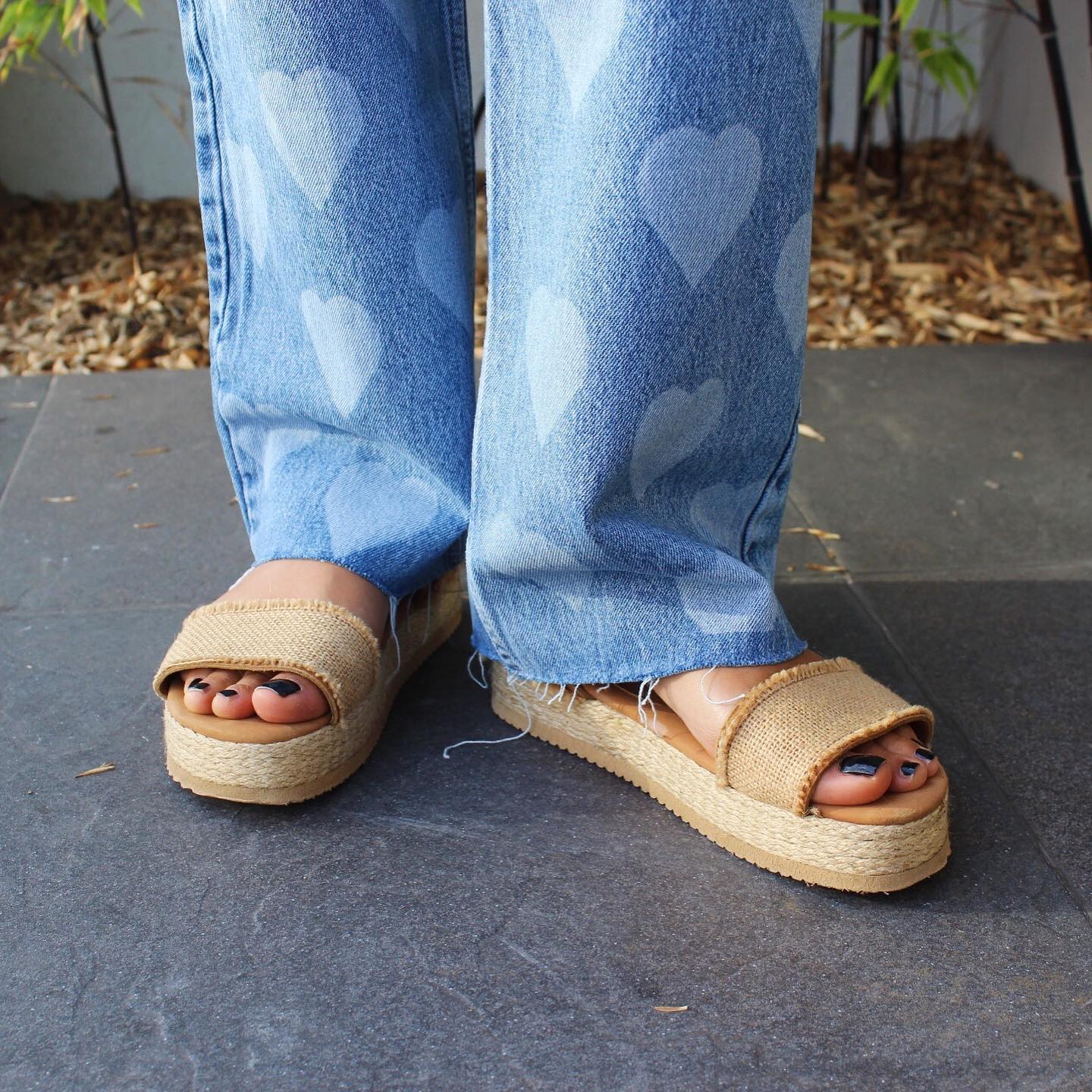 Chama - sandals with jute