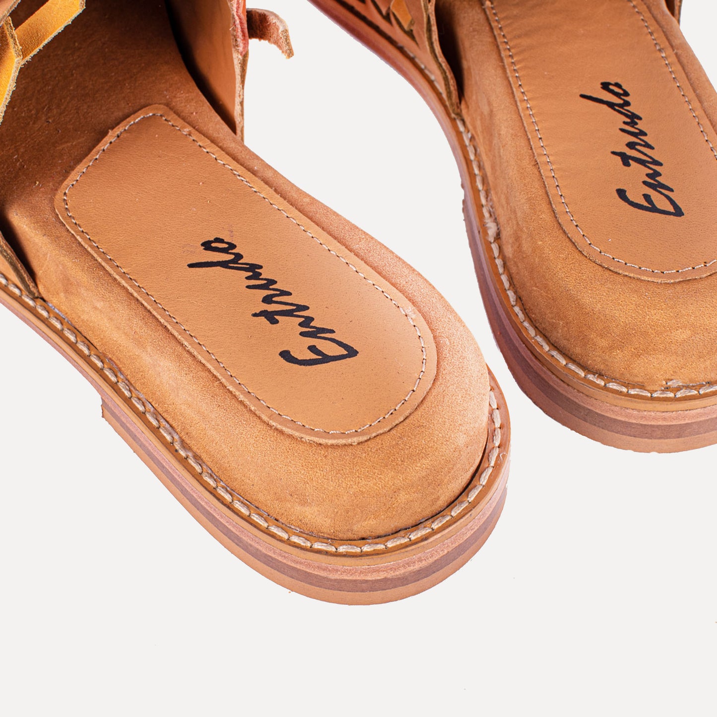 Sande - braided leather sliders