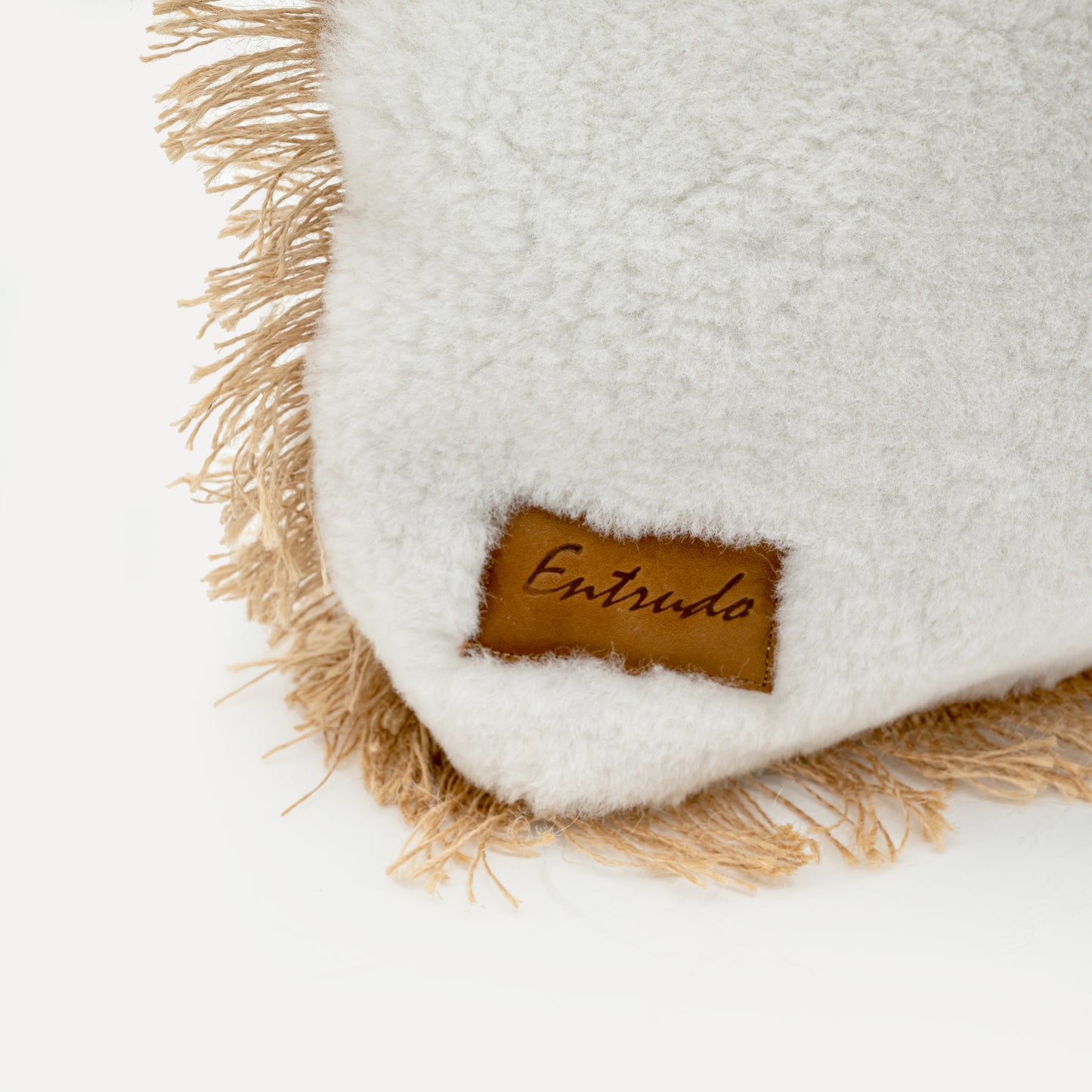 Bornes - bag with jute and faux fur