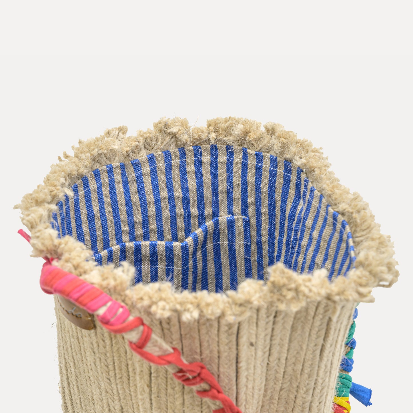 Mós - rope bag with rag