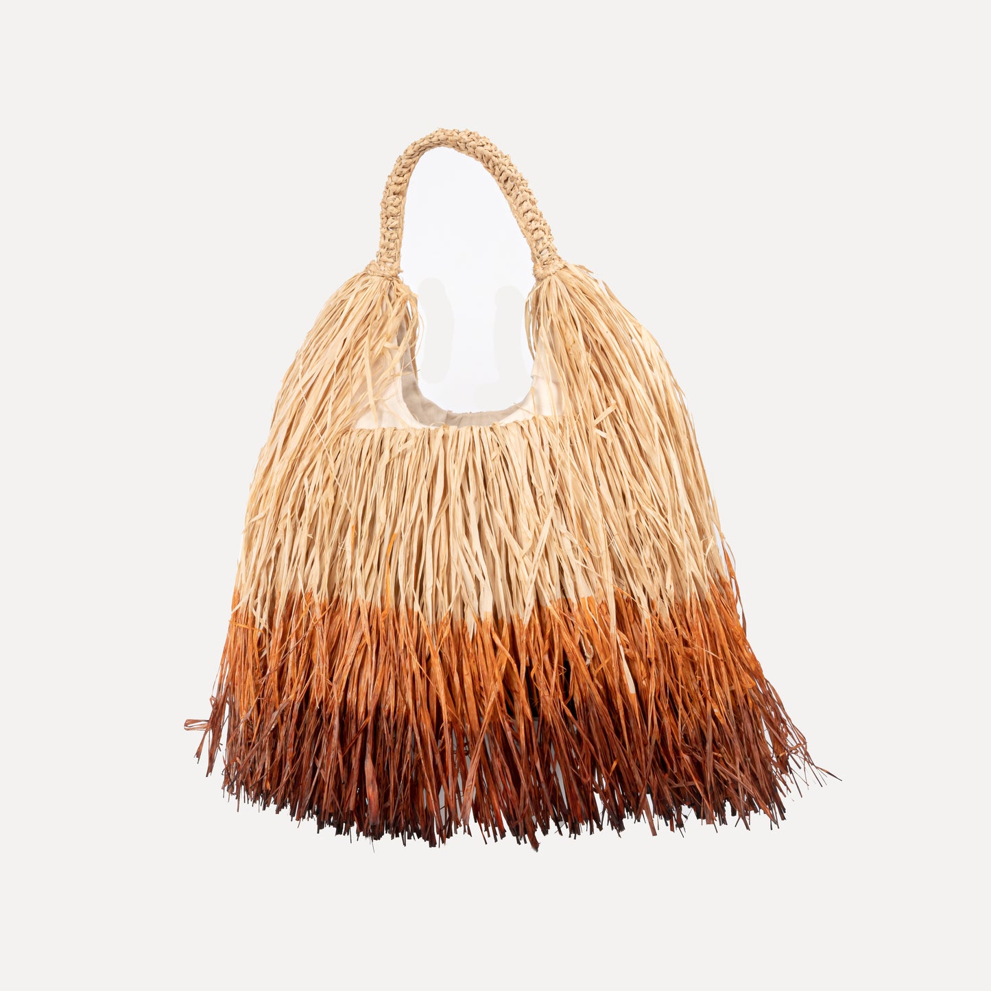 Cimbres - dégradé dyed raffia bag