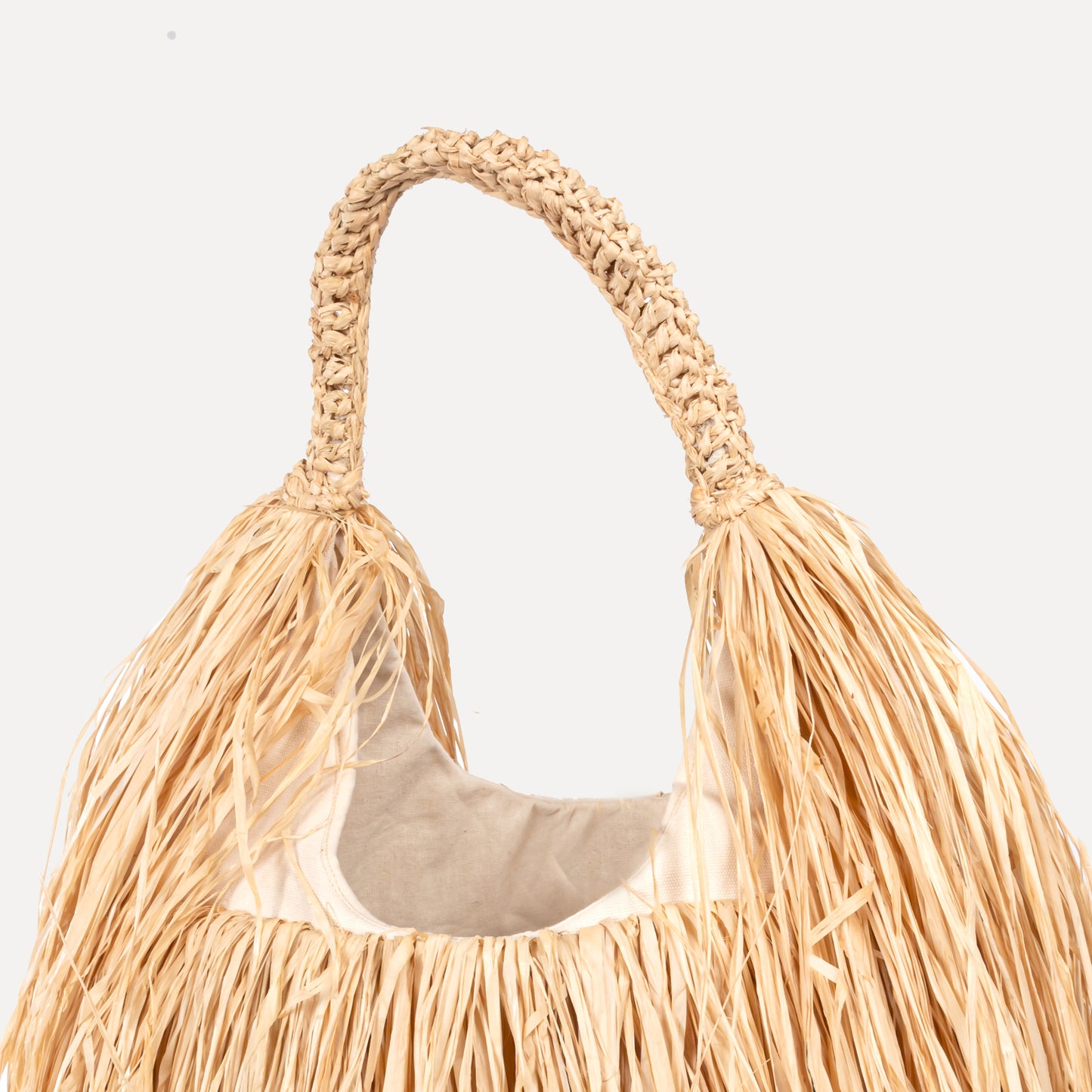 Cimbres - dégradé dyed raffia bag