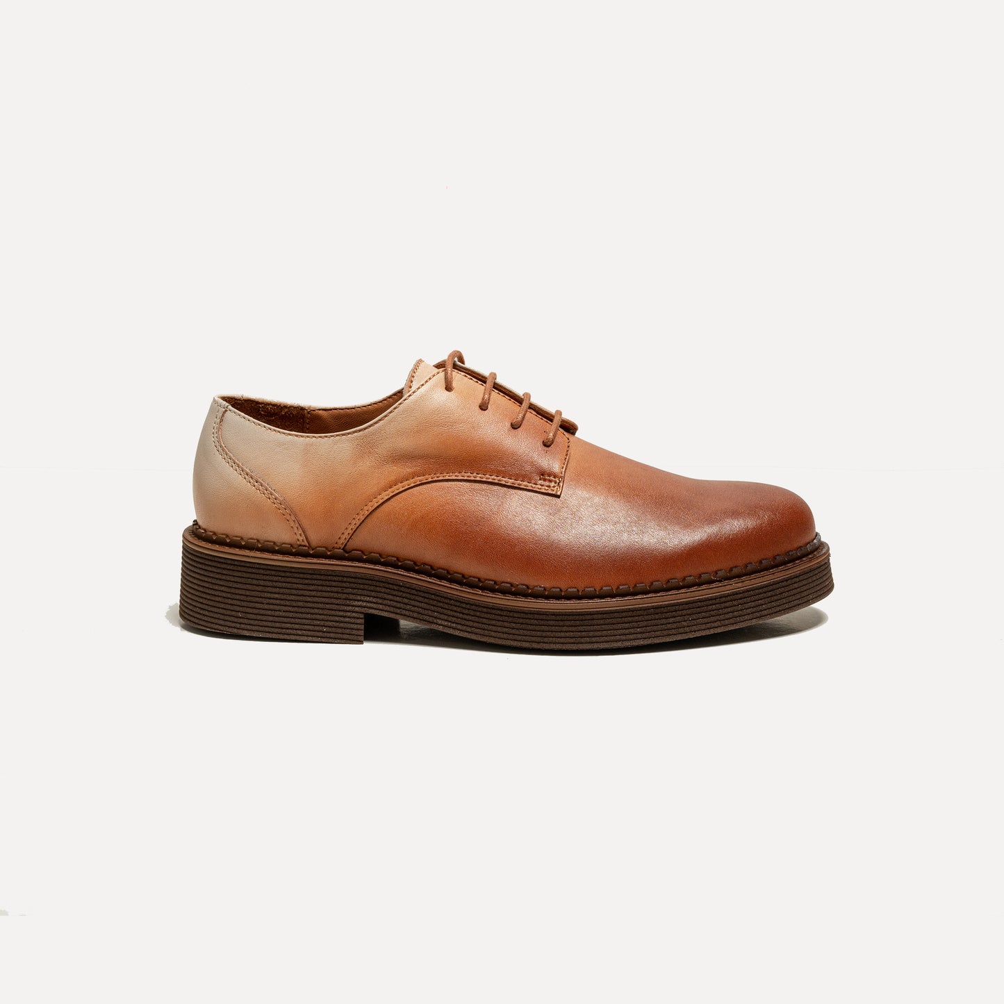 Arcas - hand-painted leather lace up shoes