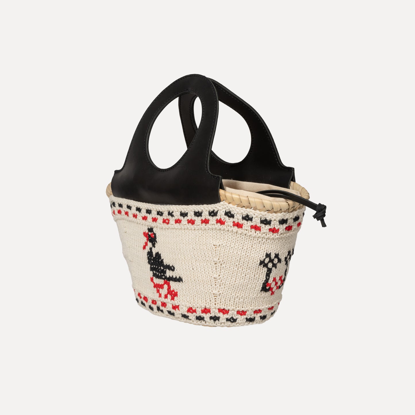 Navais - mini embroidered basket