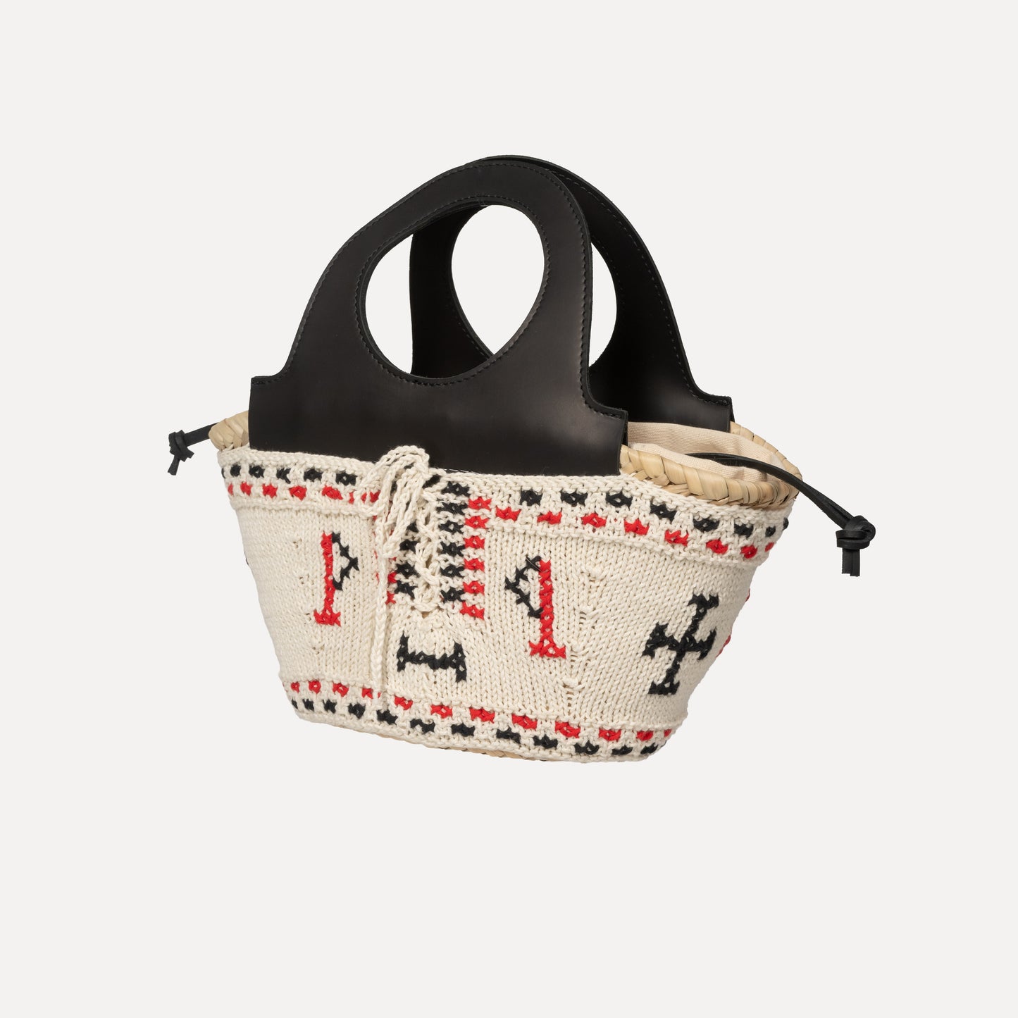Navais - mini embroidered basket