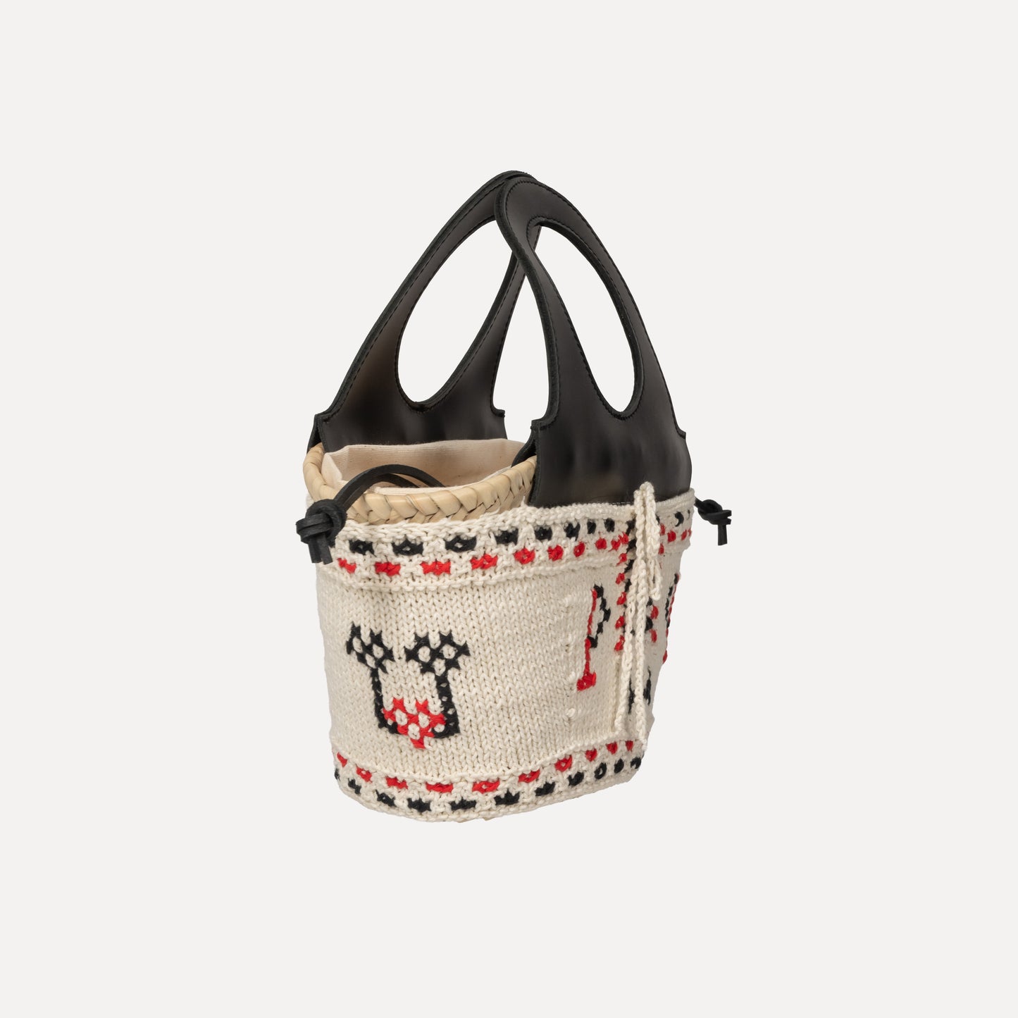 Navais - mini embroidered basket