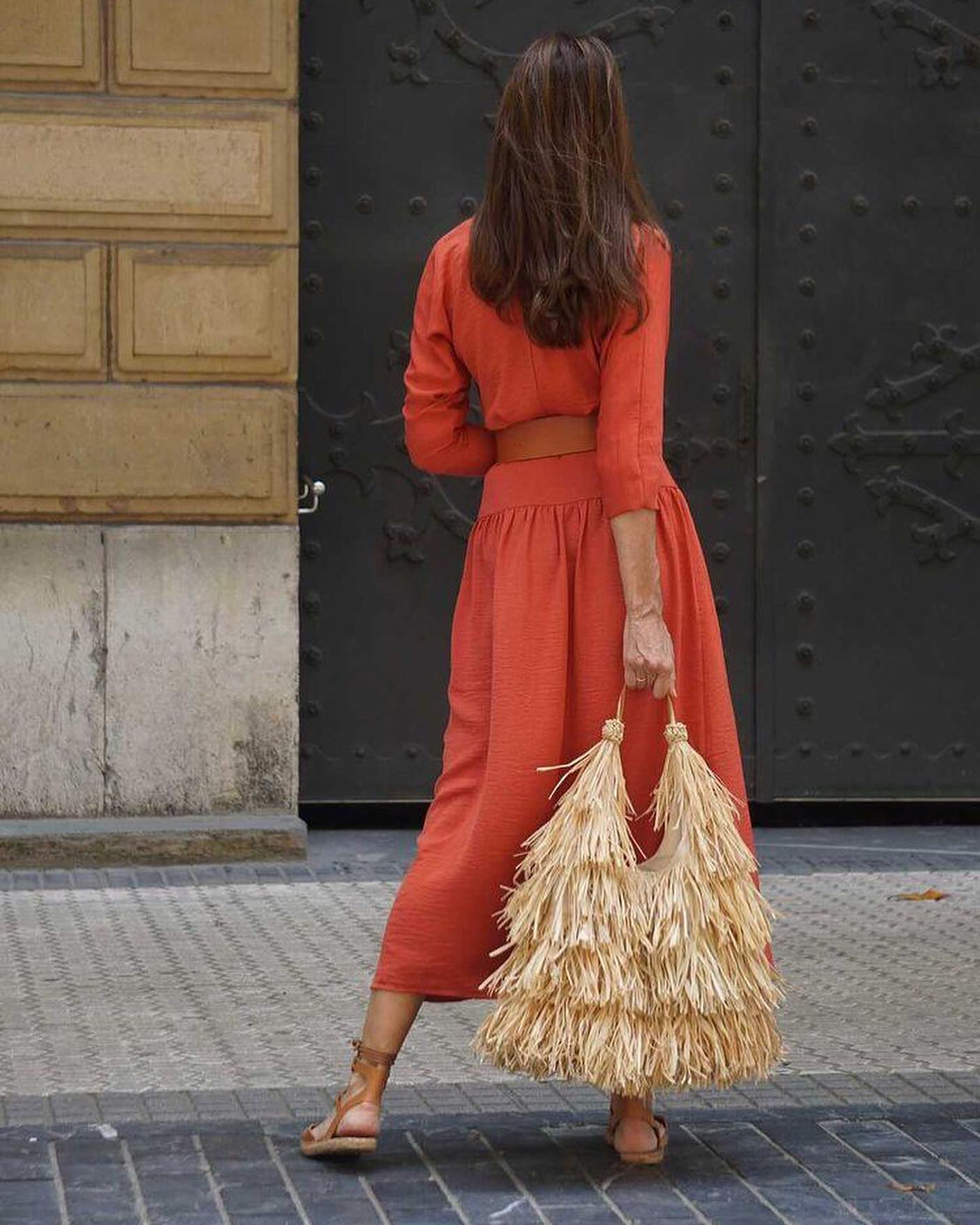 Cambres - raffia bag