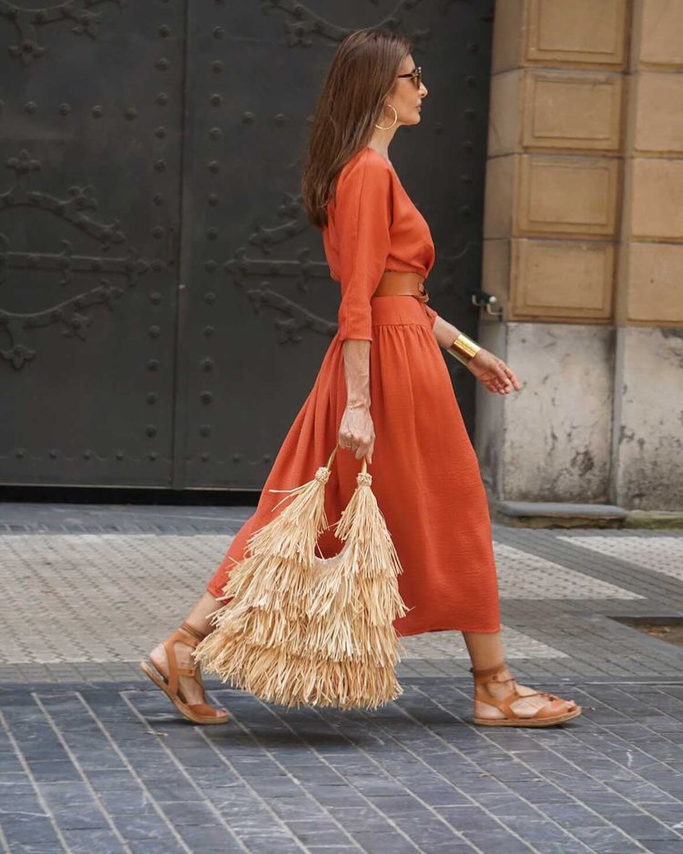 Cambres - raffia bag