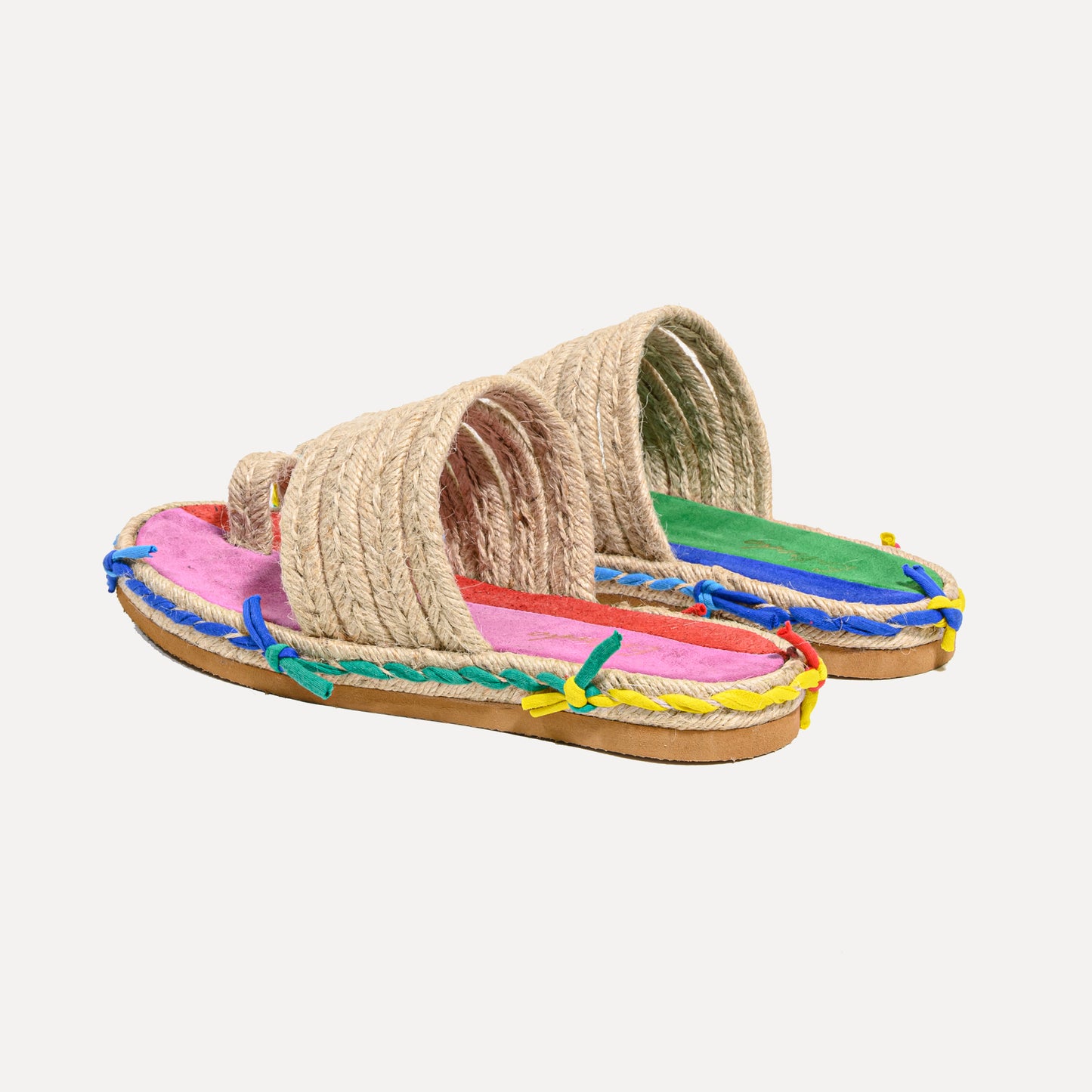Mós - sliders with braided rag