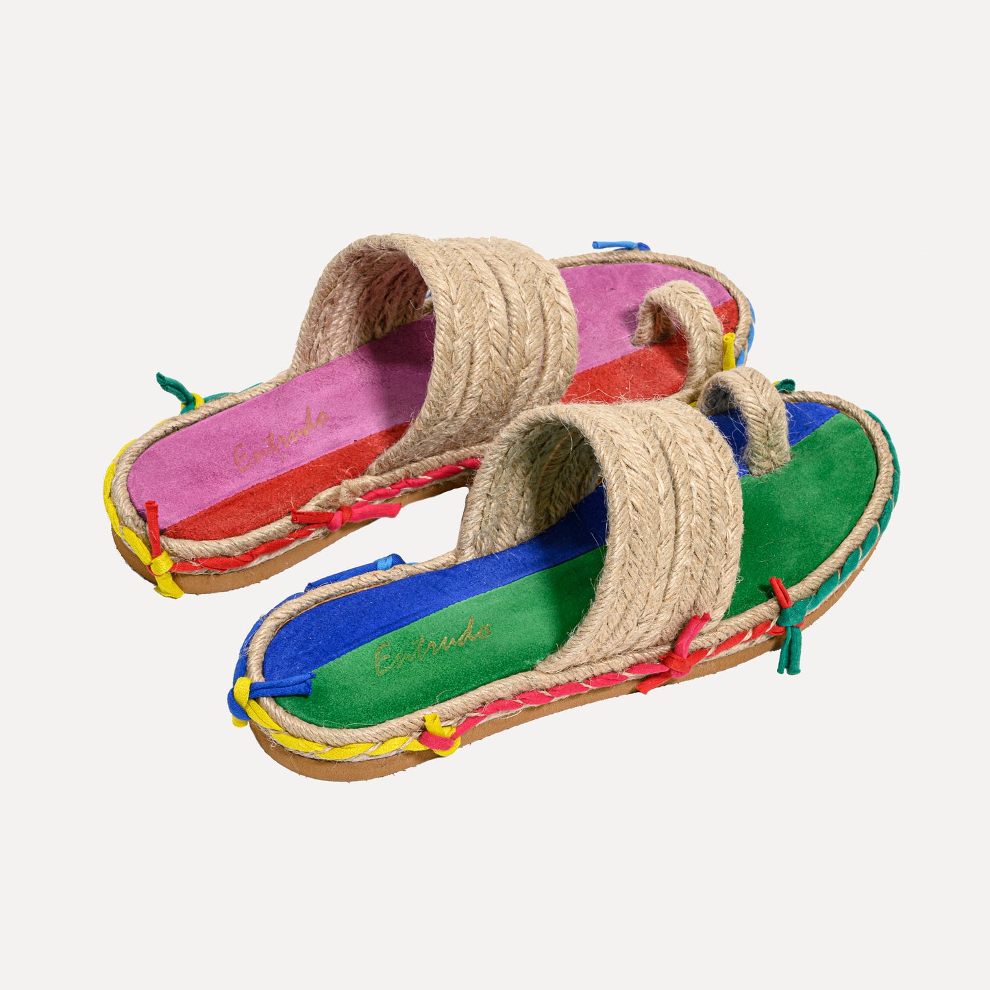 Mós - sliders with braided rag