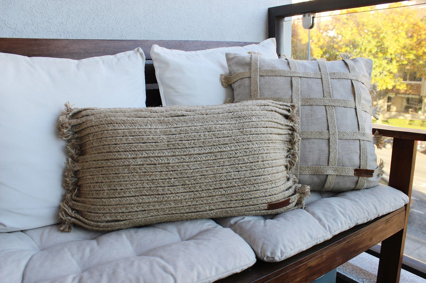Baçal - cushion with rope